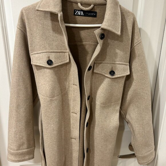 Zara Belted Jacket - Picture 4 of 5